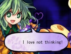 gumi i love not thinking Meme Template