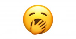 Yawning Face Emoji Meme Template