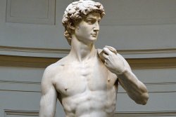 Michelangelo's David Meme Template