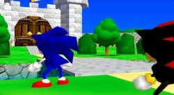 shadow stalking sonic Meme Template