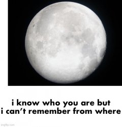 dementia moon Meme Template