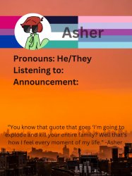 Conehead’s announcement template 5.0 Meme Template