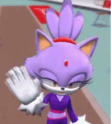 blaze exasperated waving Meme Template