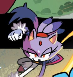 blaze smirk 2 Meme Template