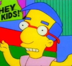 milhouse, piranhas Meme Template