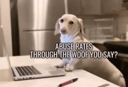 Homophobic dog Meme Template