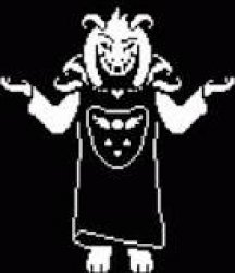 Asriel Shrug Meme Template