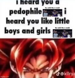 pedo Meme Template