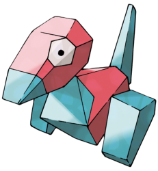 Porygon Meme Template