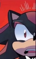 shadow shocked Meme Template