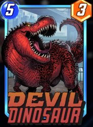 Devil dinosaur Meme Template