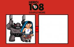 Hero 108 Couple Meme ( 10 ) Meme Template