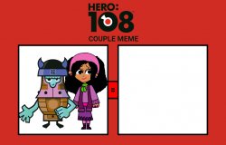 Hero 108 Couple Meme ( 11 ) Meme Template