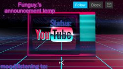 Funguy. announcement temp Meme Template