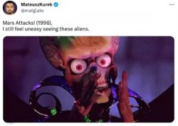 Mars Attacks Meme Template