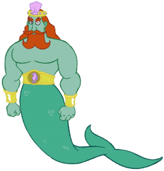 King Neptune Meme Template