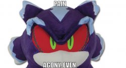 mephiles pain agony even Meme Template