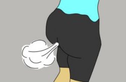 Woman farting cartoon JPP Meme Template