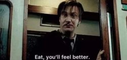 Eat, you'll feel better remus lupin Meme Template