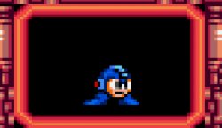 Cursed Megaman Meme Template