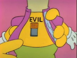 Simpsons Krusty Doll Evil Blank Spot Where Good Was Meme Template