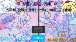nat and sylc Meme Template