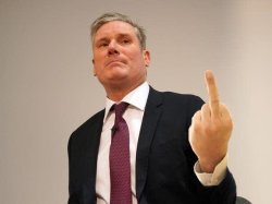 Starmer finger Meme Template