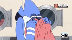 Mordecai Simping Meme Template