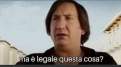 Ma è legale Meme Template