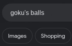 goku's balls Meme Template
