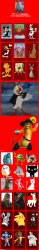 The Walt Disney Company Horror Respective Mascots Meme Template