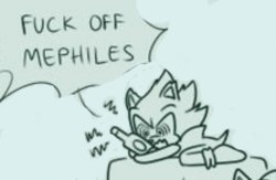 fleet fuck off mephiles Meme Template