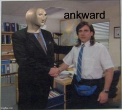 Ankward Meme Template