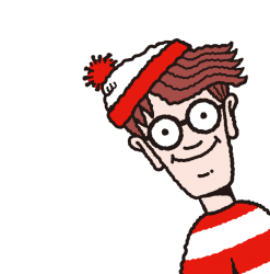 Waldo corner Meme Template