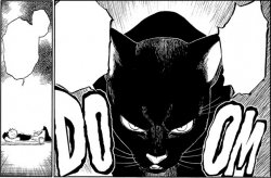 Yoruichi cat form "give it to me" fully blank Meme Template