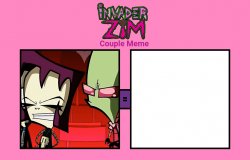 Invader Zim Couple Meme Meme Template