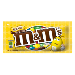 M&M's® Peanut Regular Size Bag 384/1.74oz | In-Room Plus Meme Template
