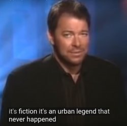 Jonathan Frakes it's fiction Meme Template