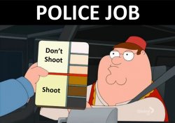 How police really do their job: Meme Template