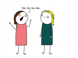 Blah blah blah Meme Template