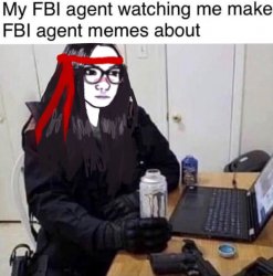 my fbi agent Meme Template