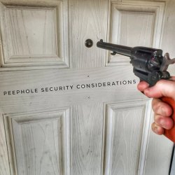 Peephole revolver Meme Template