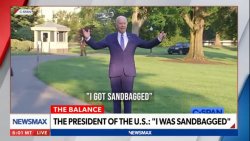 Joe Biden Sandbagged Meme Template