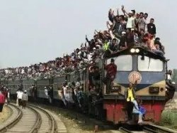 Train in India Meme Template