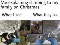 Climbing Meme Template
