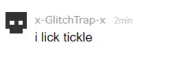 GlitchTrap lick tickle?!?!?!?!?! Meme Template