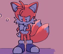 tails thinking Meme Template