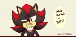 shadow what the hell is that Meme Template