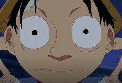 LUFFY STARE Meme Template