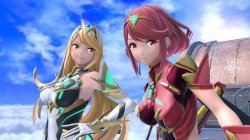 pyra and mythra smash bros Meme Template